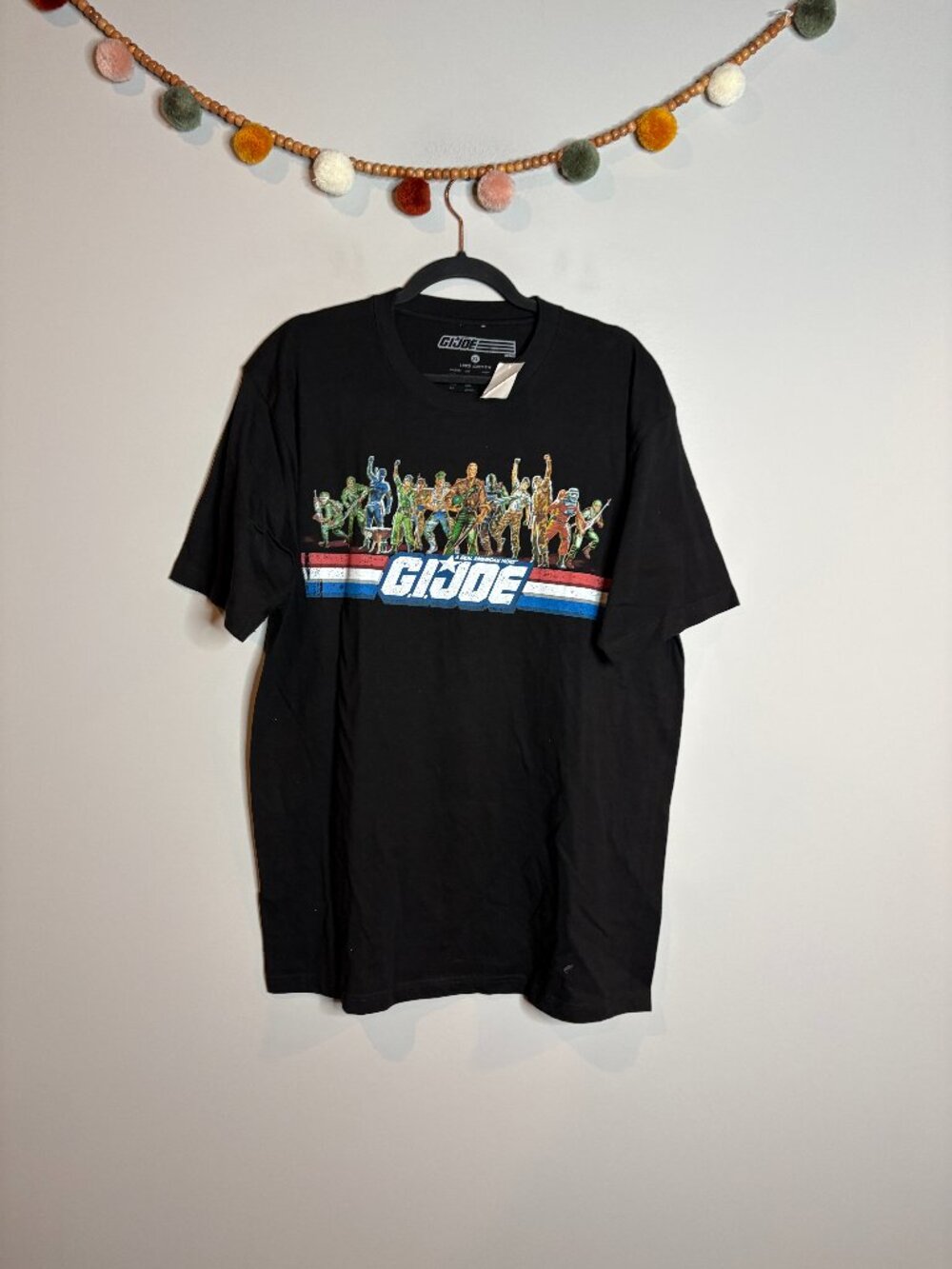 NWT G.I. Joe black graphic tee